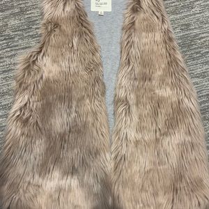 Dylan Melange Faux Fur Vest from Evereve